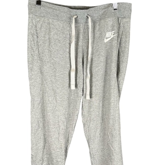 Nike Other - Nike Sportswear Joggers Mens Medium Gray Heather Sweatpants Futura Logo Cuffed